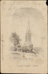 Carte postale, St-Maurice-sur-Moselle, L'Eglise