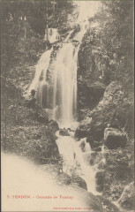 Carte postale, Tendon, Cascade de Tendon