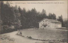 Carte postale, Ventron (Vosges), Ferme restaurant de l'Ermitage du Vénérable Frère Joseph (alt 900 m.)