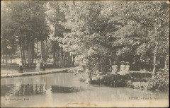 Carte postale, Vittel, Dans le Parc