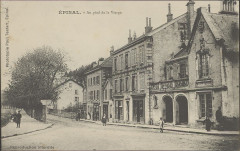 Carte postale, Epinal, Aux pieds de la Vierge