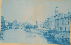 Carte postale, Epinal, Canal des Grands-Moulins 6