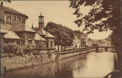 Carte postale, Epinal, Canal des Grands-Moulins 7