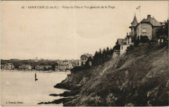 Saint-Cast Villas de l'Isle et Vue Generale de la Plage