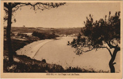 Brehec La Plage Vue de Padei