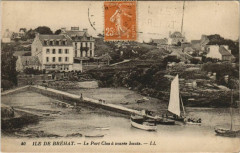 Ile-de-Brehat Port-Cros - Le Port Cros a Maree Haute