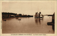 Le Guildo Crehen - Le Port a Maree Haute