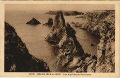 Belle-Isle-en-Mer Les Aiguilles de Port Coton -
													22 Côtes d'Armor
												
