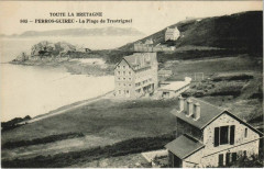Carte postale ancienne Perros-Guirec La Plage de Trestrignel France
                                                                     à Perros-Guirec
                                