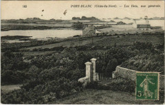 Port-Blanc Les Ilots, vue generale France