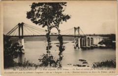 Lezardrieux Le Pont suspendu s le Trieux France