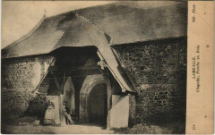 Lamballe Chapelle, Porche en Bois France