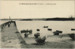 St.Jacut de la Mer Le Port et la Jetee France