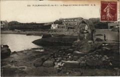 Ploumanac'h La Plage et l'Hotel St.Guirec France