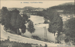 Carte postale, Epinal, Les Grands-sables 4