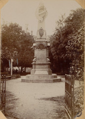 Carte postale, Epinal, Monument aux morts de 1870