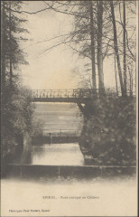 Carte postale, Epinal, Pont rustique au Château 2 -
													88 Vosges
												
