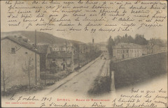 Carte postale, Epinal, Route de Remiremont 2