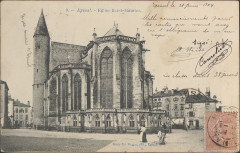 Carte postale, Epinal, Eglise Saint-Maurice 16