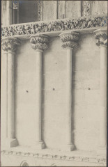 Carte postale, Epinal, Eglise Saint-Maurice, détail