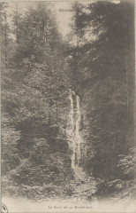Carte postale, Gérardmer, Le Saut de la Bourrique
