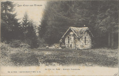 Carte postale, Le Col du page, Refuge forestier