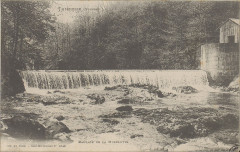 Carte postale, Thiéfosse (Vosges), Barrage de la Moselotte