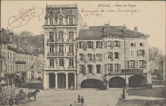 Carte Postale, Epinal, Place des Vosges 4
