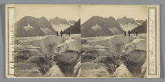 Aletschgletsjer in de Berner Alpen, Zwitserland Glacier d'Aletsch (titel op object), Rp-F-F07823