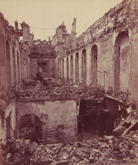 Braun, Adolphe (1811-1877) - Paris, 1871 - Ruines du château of St Cloud 6