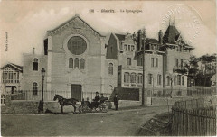 Biarritz. Synagogue à Biarritz