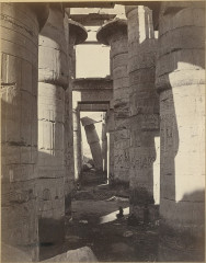 Haute-Egypt, Salle Hypostyle à Karnak Met DT10693
