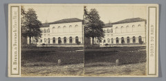 Kurhaus in Bad Kreuznach, Duitsland Le kursaal (titel op object) Creuznach (serietitel op object) Bords du Rhin (serietitel op object), Rp-F-F13864
