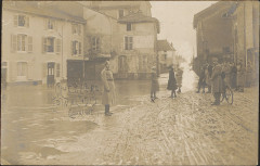Carte postale, Crue Record, Epinal 1920 -
													88 Vosges
												