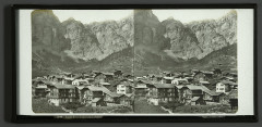 Gezicht op Leukerbad te Zwitserland, Rp-F-F08301