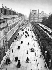 Paris - Rue de Rivoli, Adolphe Braun 1812-1877, 1855