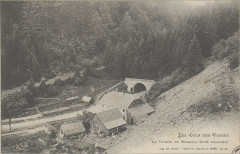 Carte postale, Le Tunnel de Bussang (côté alsacien)