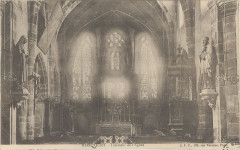 Carte postale, Mirecourt, Intérieur de l'Eglise