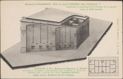 Carte postale, Monsieur Schamber, Vin en gros à Epinal, Rue d'Ambrail -
													88 Vosges
												
