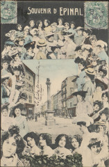 Carte Postale, Souvenir d'Epinal -
													88 Vosges
												