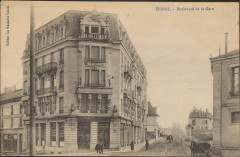 Carte postale, Epinal, Boulevard de la Gare 2