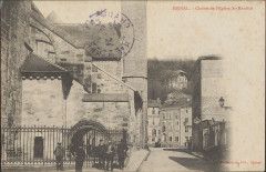 Carte Postale, Epinal, Cloitre de l'Eglise St-Maurice