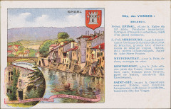 Carte postale, Epinal, Dep. Des Vosges