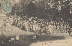 Carte postale, Epinal, La Musique au Château