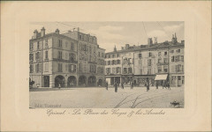 Carte Postale, Epinal, La Place des Vosges & les Arcades