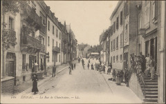 Carte postale, Epinal, La Rue de Chantraine