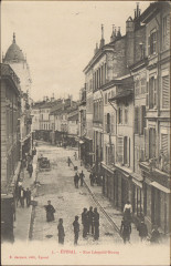 Carte postale, Epinal, La Rue Léopold-Bourg 2 -
													88 Vosges
												