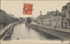 Carte Postale, Epinal, Le Canal pris du Pont du Boudiou