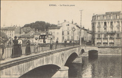 Carte postale, Epinal, Le Pont de pierre 6