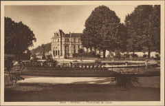 Carte postale, Epinal, Pièce d'eau du Cours